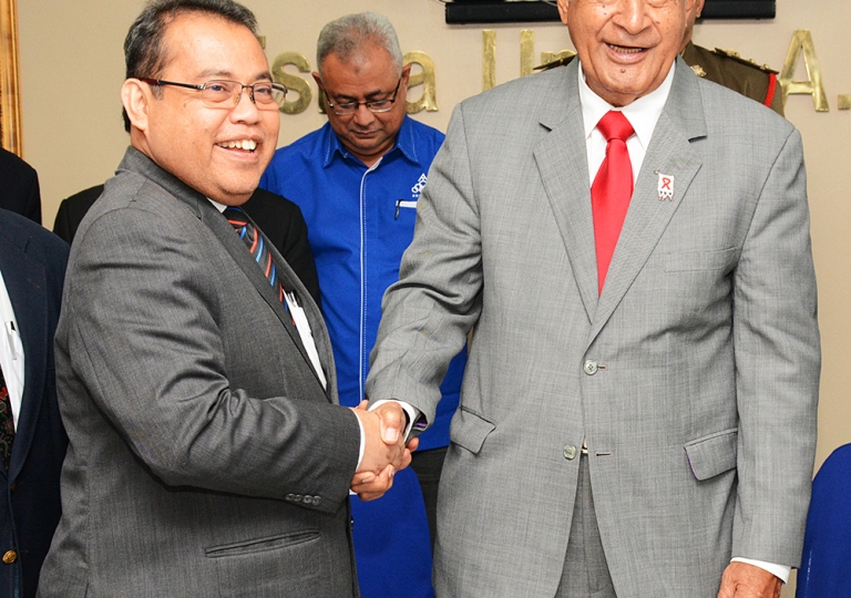 The visit of special envoy to Prime Minister of Fiji